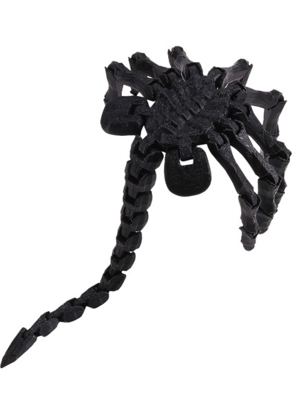 Facehugger Model Tam Eklemli Film Malzemesi Siyah (Yurt Dışından)