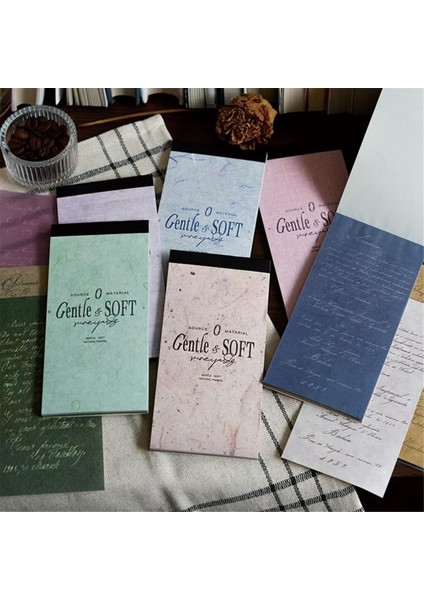 180 Yaprak Vintage Scrapbook Kağıdı Yumuşak Monolog Dekupaj Kağıdı (Yurt Dışından) modelleri