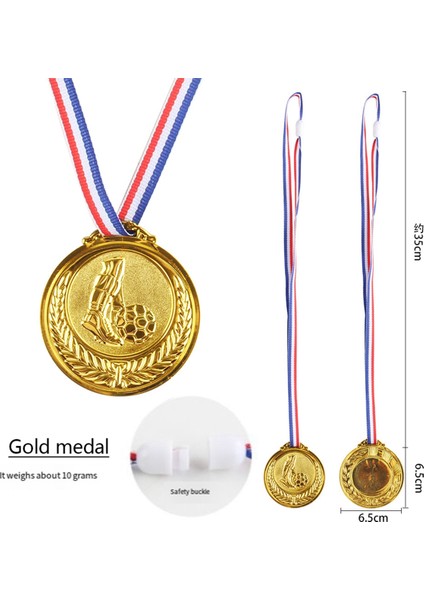 Futbol 3 Madalya Altın Gümüş Bronz Kazanan Madalyası (Yurt Dışından)