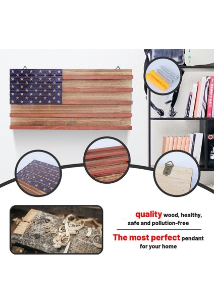 Amerikan Bayrağı Madeni Para Sergileme Standı Madeni Para Rafı Duvar Sergileme Standı (Yurt Dışından) fırsatları