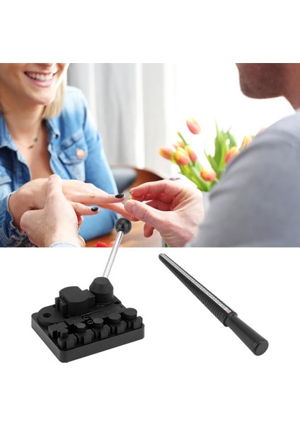 1 Set Mücevher Yüzük Bükme Makinesi Yüzük Boyutlandırma Aracı (Yurt Dışından)