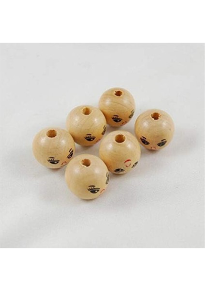 Boyalı Ahşap Boncuklar Yüz Aralayıcı Boncuklar 14MM (Yurt Dışından) modelleri