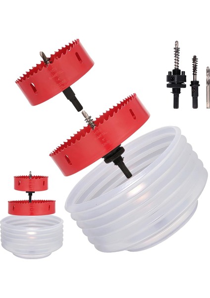 Ahşap Alçıpan Metal Için Gömme Aydınlatma Için Arborlu Delik Testeresi (Yurt Dışından)