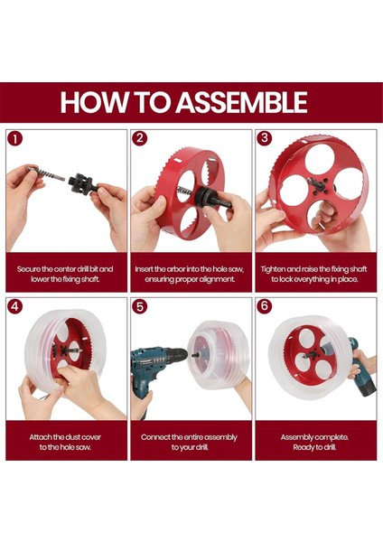 Ahşap Alçıpan Metal Için Gömme Aydınlatma Için Arborlu Delik Testeresi (Yurt Dışından) fırsatları