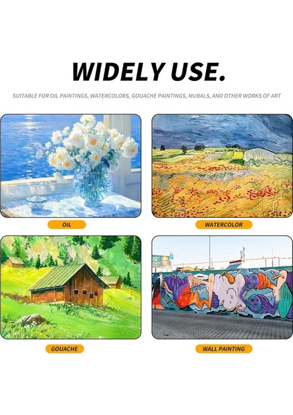 Çeşitli Boyutlarda Naylon Boyama Fırçaları (Yurt Dışından) indirimleri