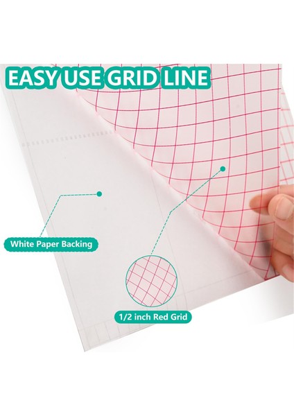 Şeffaf Vinil Transfer Kağıdı Bant Rulosu 12 Inç x 50 Ft (Yurt Dışından) modelleri