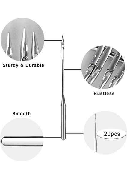 Dikiş Makinesi Iğneleri Jeans Universal Normal Nokta Dikiş Iğneleri (Yurt Dışından) fırsatları