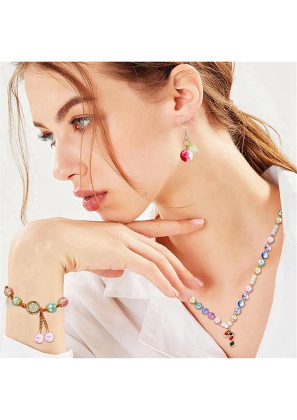 480 Adet Çatlak Cam Boncuklar 8mm Kristal Boncuklar Cam Yuvarlak Bilezik Boncuk (Yurt Dışından) indirimleri