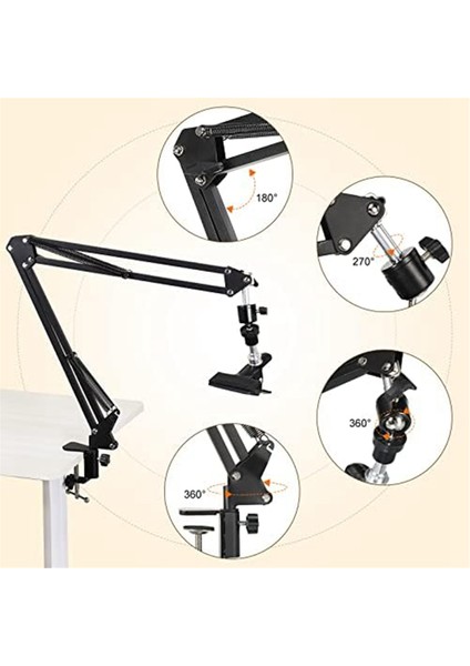 Nakış Kasnağı Standı 360 Ayarlanabilir Nakış Kasnağı Standı Metal (Yurt Dışından)