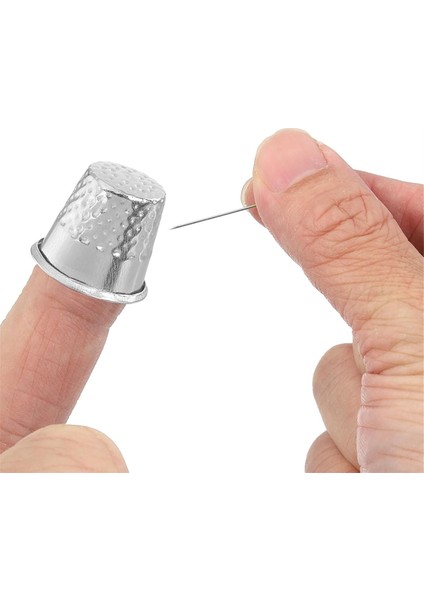 Dikiş Yüksüğü Parmak Koruyucu 20 Adet Metal Parmak Kalkanı Halkası (Yurt Dışından) fiyatları