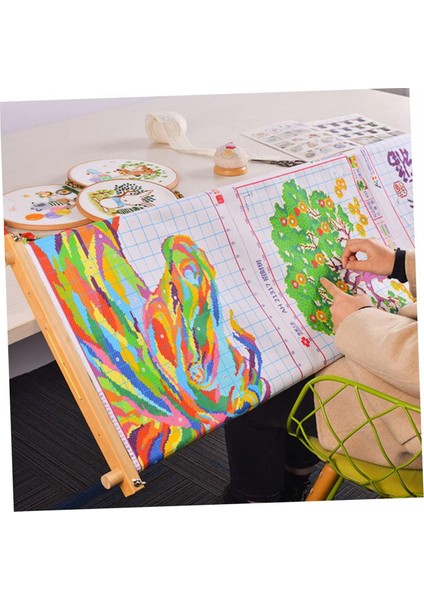 1 Set Nakış Tutucu Nakış Kapitone Çerçevesi Quilling Aracı (Yurt Dışından)