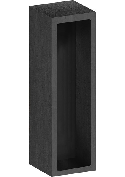 Eritme Döküm Rafinasyonu Için Grafit Külçe Kalıbı 0.65KG 4x1.2x1.2ın (Yurt Dışından)