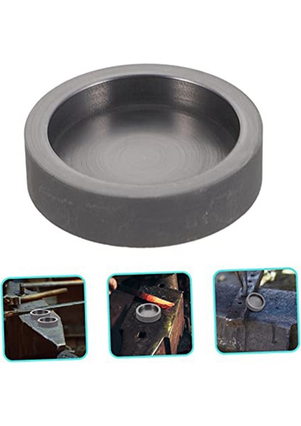 1 Adet Grafit Tank Daire Şablonları Külçe Kalıpları (Yurt Dışından)