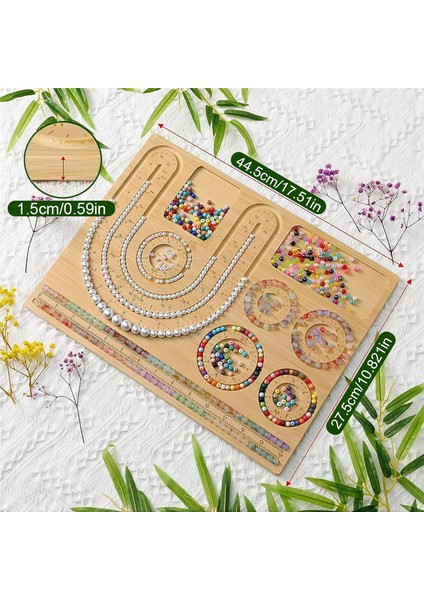 Takı Yapımı Için Boncuk Panosu Boncuk Tasarım Panosu Ahşap Boncuk Panosu (Yurt Dışından) modelleri