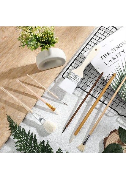 14 Adet Boya Fırçaları Farklı Şekiller Sır Fırçaları Akrilik Boya Seti (Yurt Dışından) indirimleri