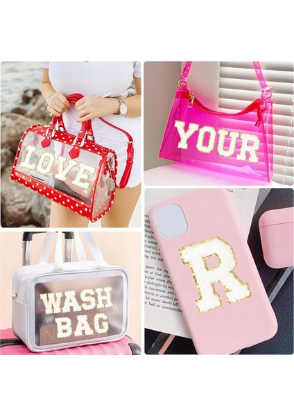 Kendinden Yapışkanlı Harf Yama Ütüyle Yapıştırılan Kolej Harf Yama Sticker B (Yurt Dışından) modelleri