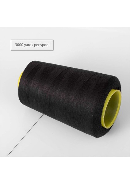 Dikiş Için Çok Amaçlı Siyah Iplik Polyester Dikiş Ipliği (Yurt Dışından)
