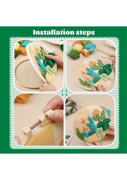 Iğne Keçeleme Seti Keçe Iğneleriyle Yün Boyama Keçeleme Seti (Yurt Dışından) fırsatları