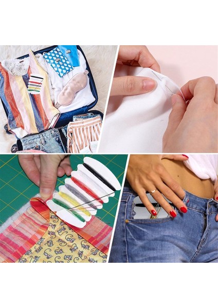 50 Paket Mini Dikiş Seti Seyahat Boyu Iplik Tamir Seti (Yurt Dışından)