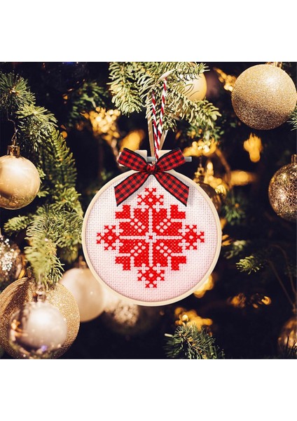 25 Parça Noel Nakış Seti Kendin Yap Noel Süsleme Seti (Yurt Dışından) modelleri