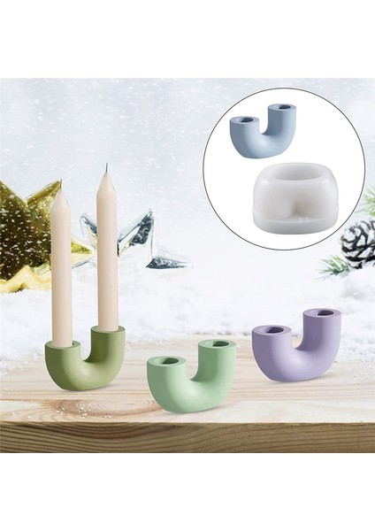 Modern Tasarım Mumluk El Yapımı Mum Kalıbı (Yurt Dışından)