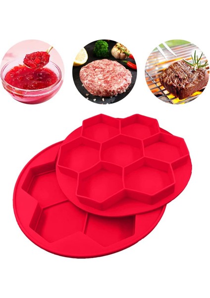 Hamburger Köftesi Yapma Kalıbı Hamburger Dondurucu Saklama Kabı (Yurt Dışından)