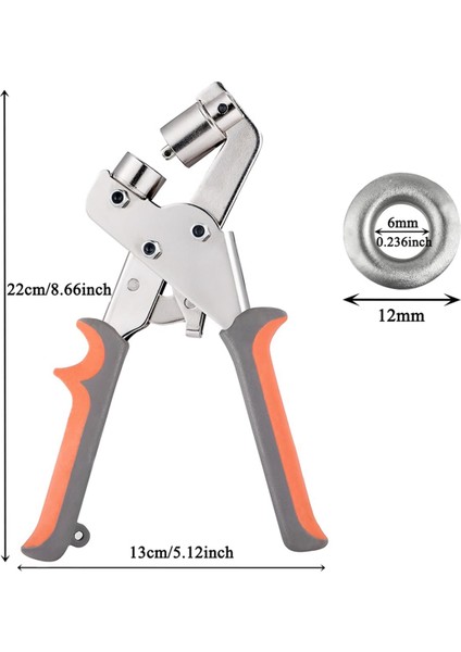 Grommet Göz Pense Takımı 14 Inç 6mm Grommet Alet Takımı (Yurt Dışından) indirimleri