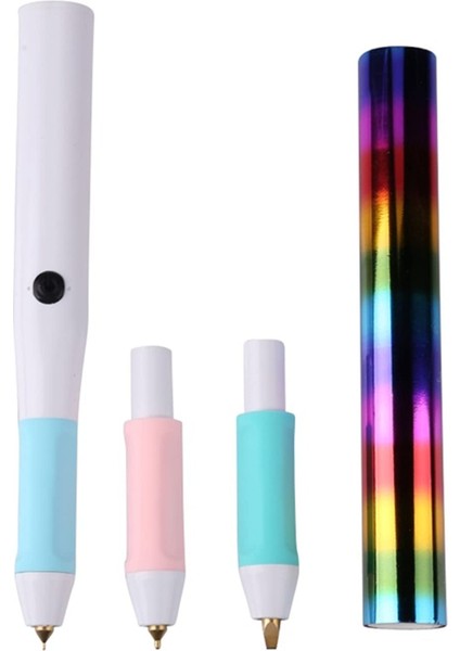 3 Boyutlu Uçlar Değişimli Isıtma Sıcak Damgalama Kalemi USB Dıy Parlatma Için (Yurt Dışından)