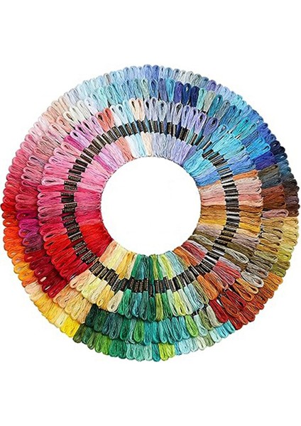 447 Renkli Nakış Ipi El Nakışı Telleri Bileklik Ipi (Yurt Dışından)