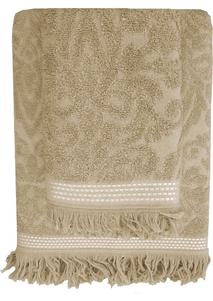 Saçaklı Lüks Banyo Havlu Takımı Pamuk Lalezar fırsatları