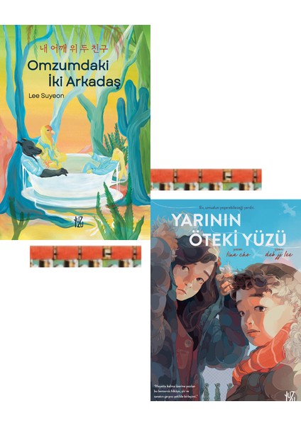 Omzumdaki Iki Arkadaş,yarınn Öteki Yüzü(2kitap)(Fleksi Cilt)