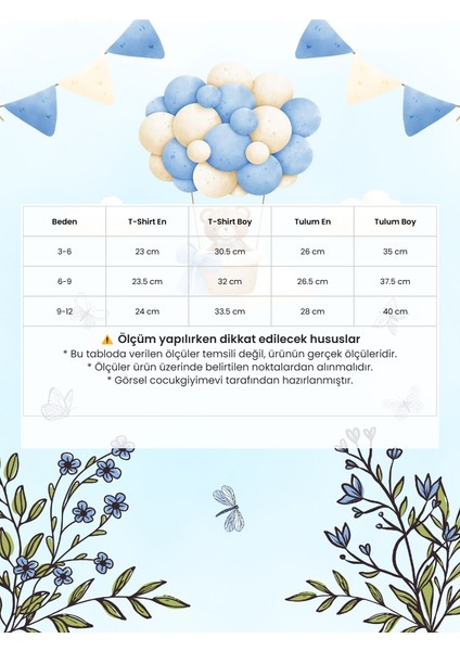 Çıçıtlı Zıbın ve Body Şapkalı Pamuklu Cepli 3lü Günlük Kız Çocuk Salopet Tulum