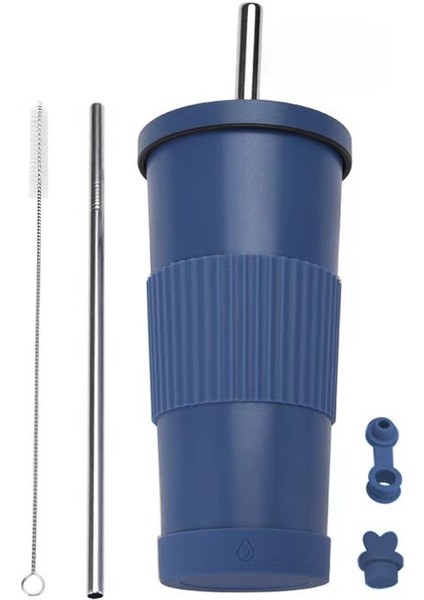 Paslanmaz Çelik Inci Süt Çay Bardağı/pipet Yalıtım Bardağı, DL068 (Yurt Dışından)