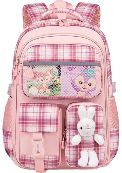 Yeni Kampüs Kız Öğrenci Okul Çantası, Ortaokul Lise Öğrencileri Için Büyük Kapasiteli Sırt Çantası (Yurt Dışından)