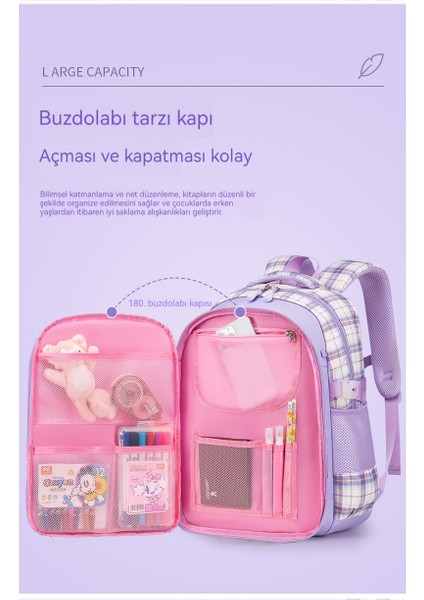 Yeni Kampüs Kız Öğrenci Okul Çantası, Ortaokul Lise Öğrencileri Için Büyük Kapasiteli Sırt Çantası (Yurt Dışından) fiyatları