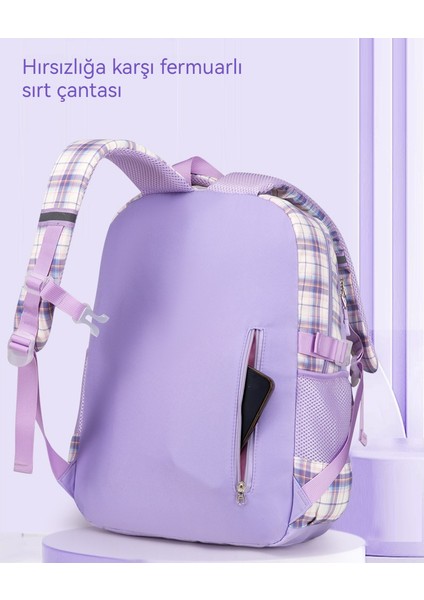 Yeni Kampüs Kız Öğrenci Okul Çantası, Ortaokul Lise Öğrencileri Için Büyük Kapasiteli Sırt Çantası (Yurt Dışından) fırsatları