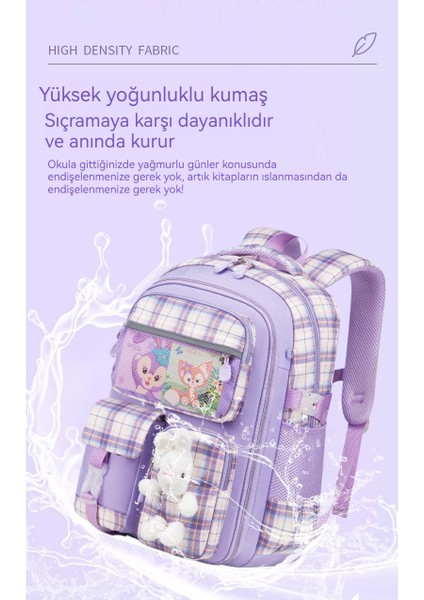 Yeni Kampüs Kız Öğrenci Okul Çantası, Ortaokul Lise Öğrencileri Için Büyük Kapasiteli Sırt Çantası (Yurt Dışından) indirimleri