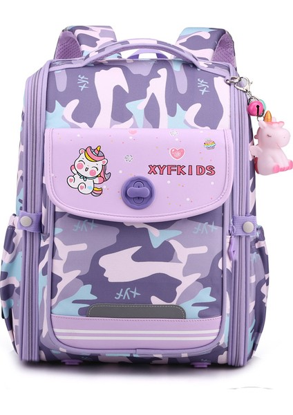 Su Geçirmez Büyük Kapasiteli Öğrenci Okul Çantası, Gece Güvenlik Yansıtıcı (Yurt Dışından)