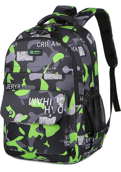 Öğrenci Okul Çantası/moda Trend Eğlence Seyahat Sırt Çantası (Yurt Dışından)