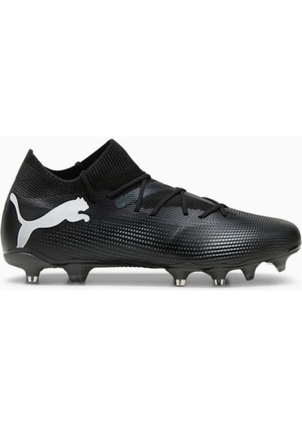 Future 7 Match Fgag Erkek Futbol Krampon Çoraplı Tasarım Siyah Plastik Malzeme