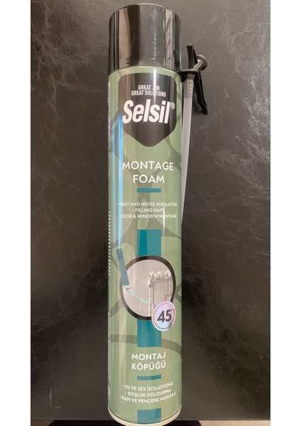 Pu Poliüretan Montaj Köpüğü 845 gr
