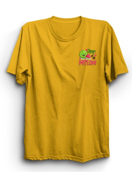 Karpuz Meyve Baskılı Unisex T-Shirt