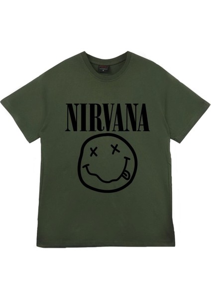 Nirvana Baskılı Unisex %100 Pamuk T-Shirt