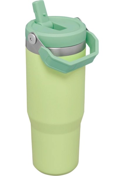 The Iceflow Flip Straw Pipetli Termos Bardak 0,89 Lt ( Ömür Boyu Garanti )