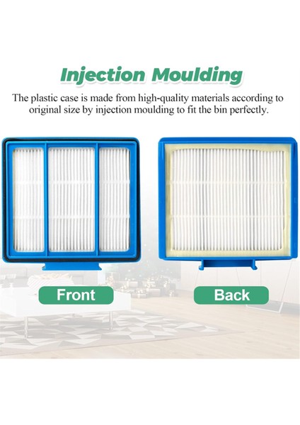 Iq Ez Aı Serisi Vakum Için 10 Adet Yedek Hepa Filtresi AV2501AE RV1001AE AV910/911S/912S/915S AV753 RV100AE (Yurt Dışından) indirimleri