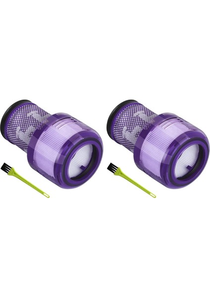 V12 Slim Detect Absolute Extra/total Clean/elektrikli Süpürge 971517-01 Için 2 Adet Hepa Filtre (Yurt Dışından)