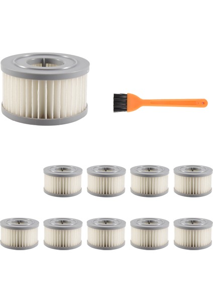 JV85 Pro H9 A6/a7/a8 El Tipi Kablosuz Elektrikli Süpürge Için 10 Adet Hepa Filtre (Yurt Dışından)