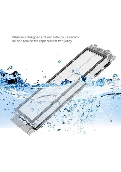 2x S5 Max S50 S6 S60 Pure S5MAX Vakum Aksesuarları Paspas Bezi Hepa Filtre Parçaları (Yurt Dışından) modelleri