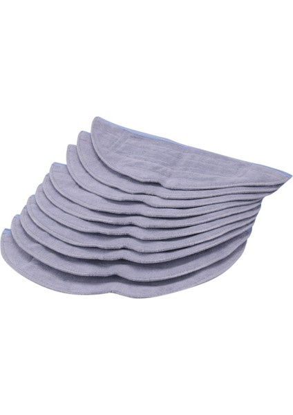 10 Adet Paspas Bezi Pedleri S7 T7S T7 Plus Elektrikli Süpürge Parçaları Mikrofiber Yumuşak Ped Için Yedek (Yurt Dışından)
