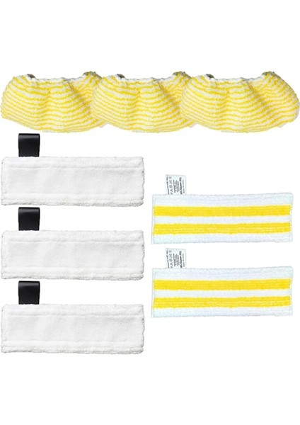 Easyfix Sc2 Sc3 Sc4 Sc5 El Tipi Elektrikli Süpürge Aksesuarları Için Buharlı Paspas Pedleri Yıkanabilir Mikrofiber Bez (Yurt Dışından)